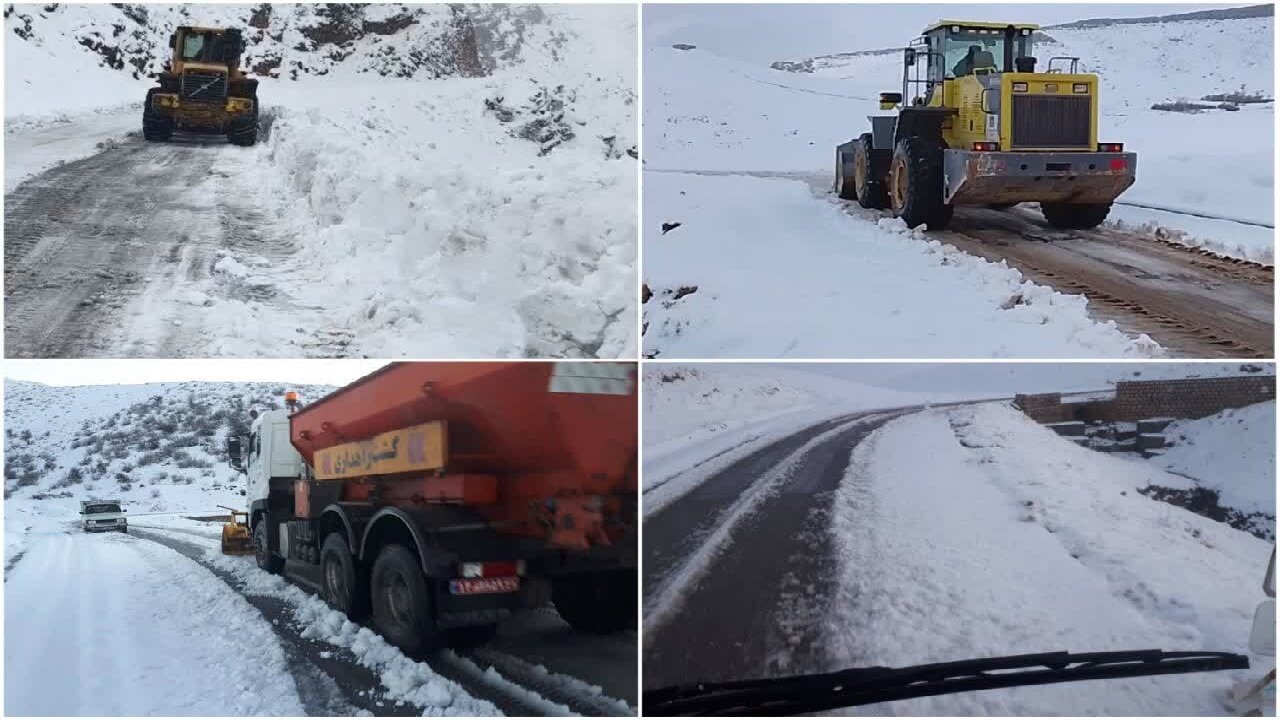 بازگشایی تمامی راه‌های روستایی لرستان