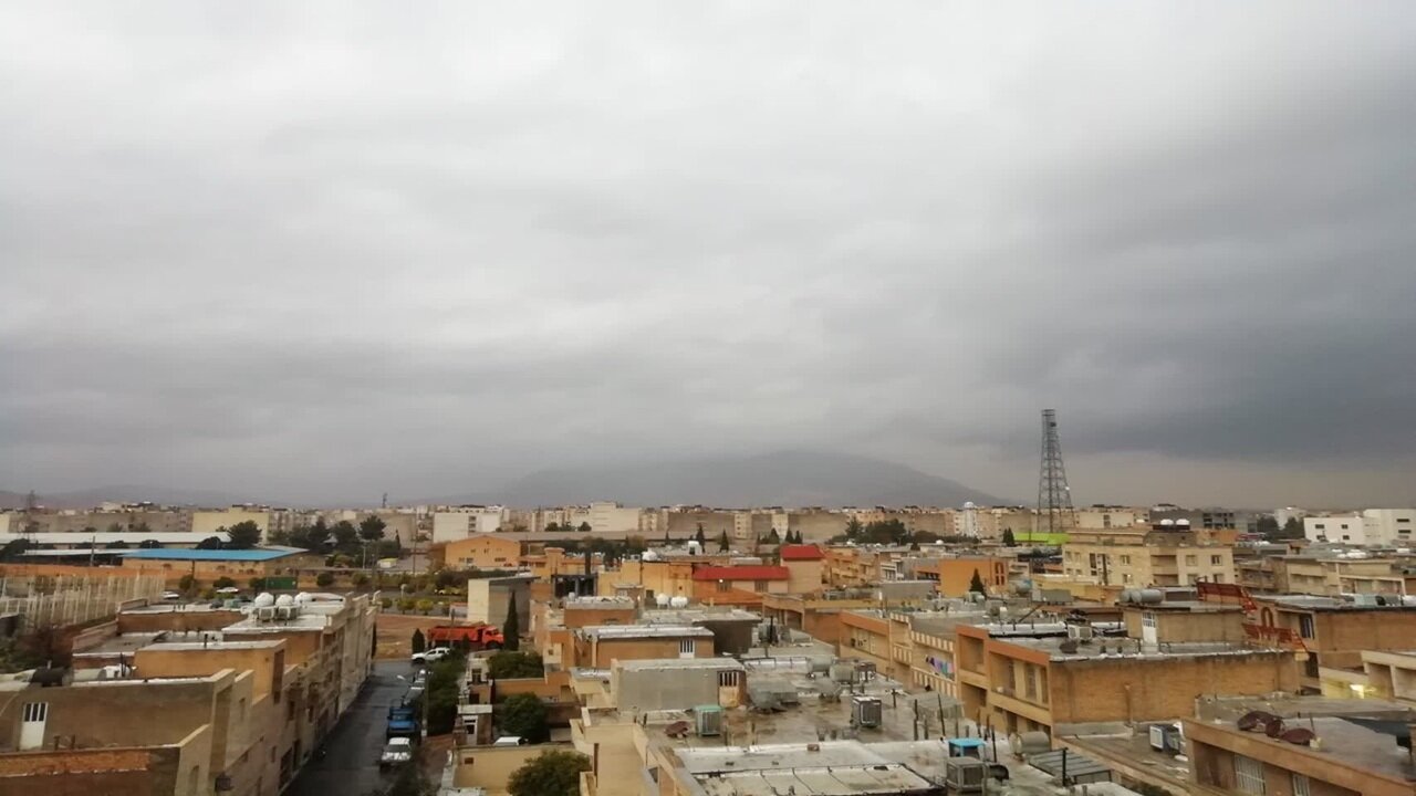 گزارش تصویری از اولین بارش رحمت الهی در فارس