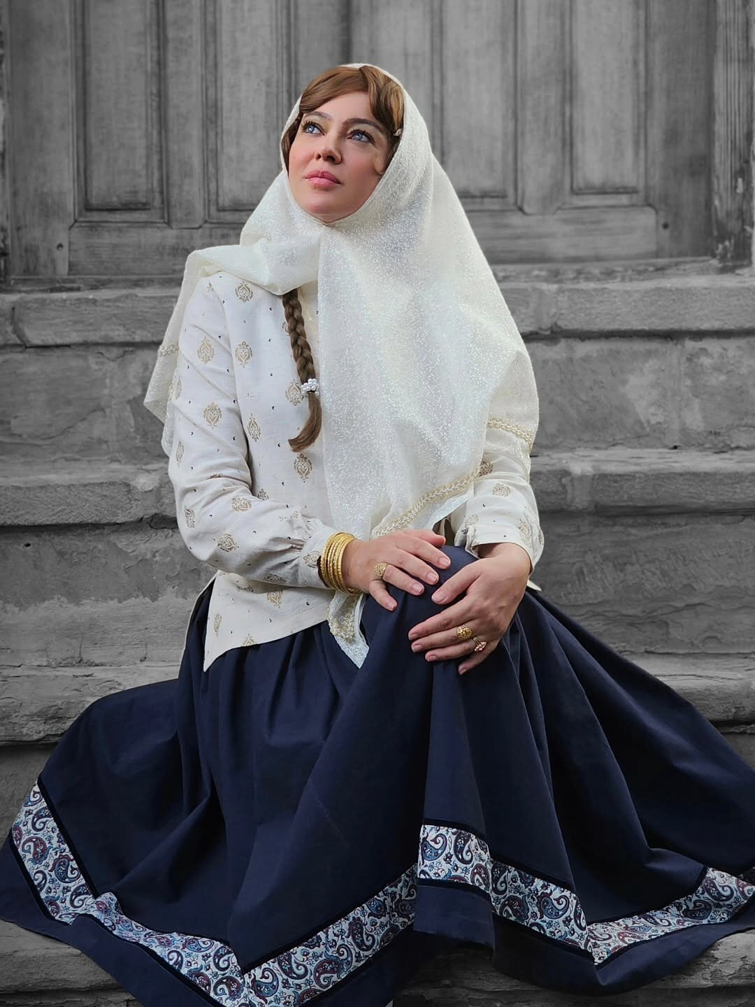 ژست خاصِ رزیتا غفاری در عکس جدیدش
