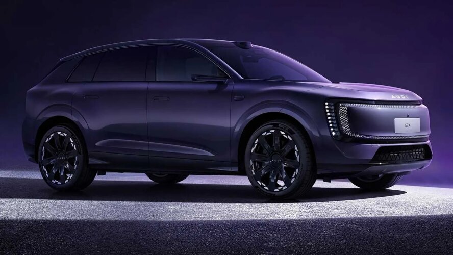 معرفی آئودی E7X، شاسیبلند برقی برند AUDI با ۶۷۰ اسب بخار