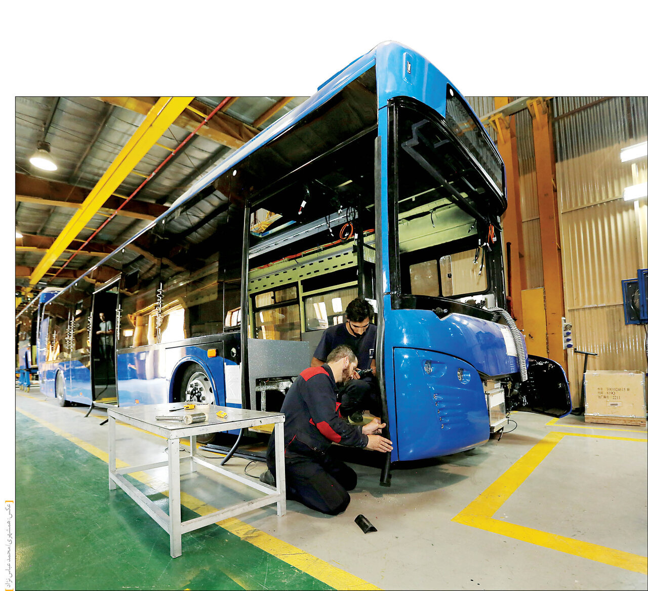 زیماهای تهران از راه میرسند / جمهوری تا بهارستان با اتوبوسهای تولید داخل