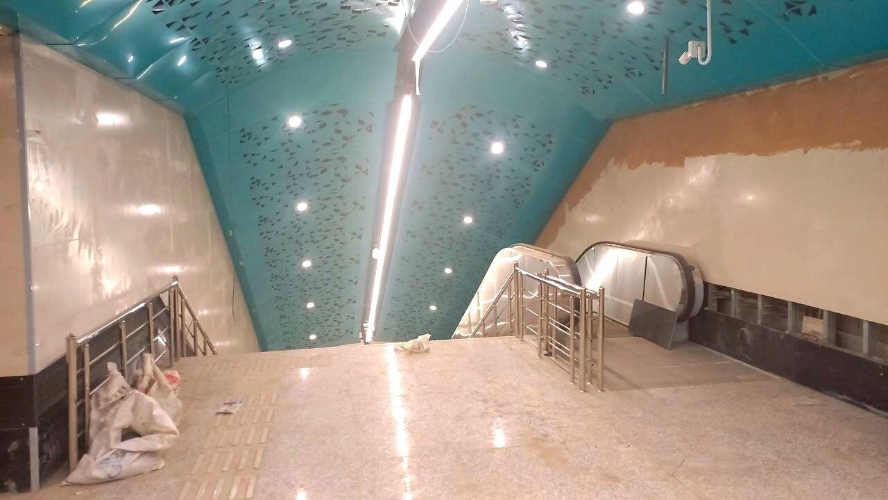 افتتاح یک ایستگاه جدید در  مرکز پایتخت؛ به زودی+ تصاویر