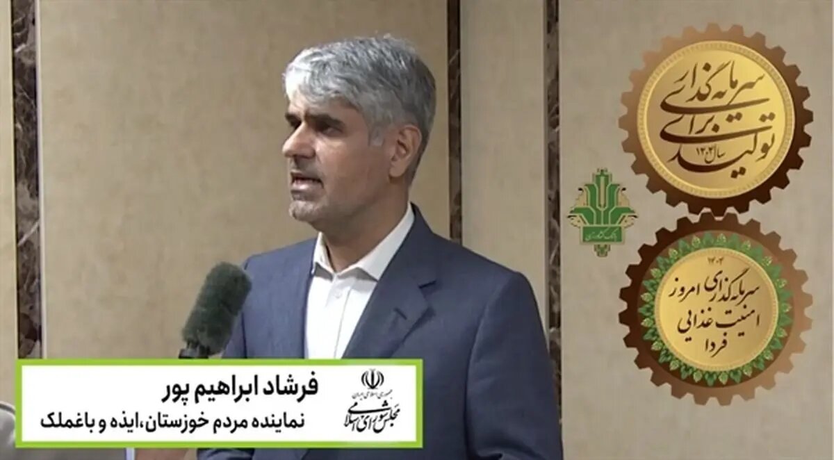 نماینده مجلس: تقویت بنیه مالی بانک کشاورزی سرمایهگذاری مستقیم در خودکفایی غذایی کشور است