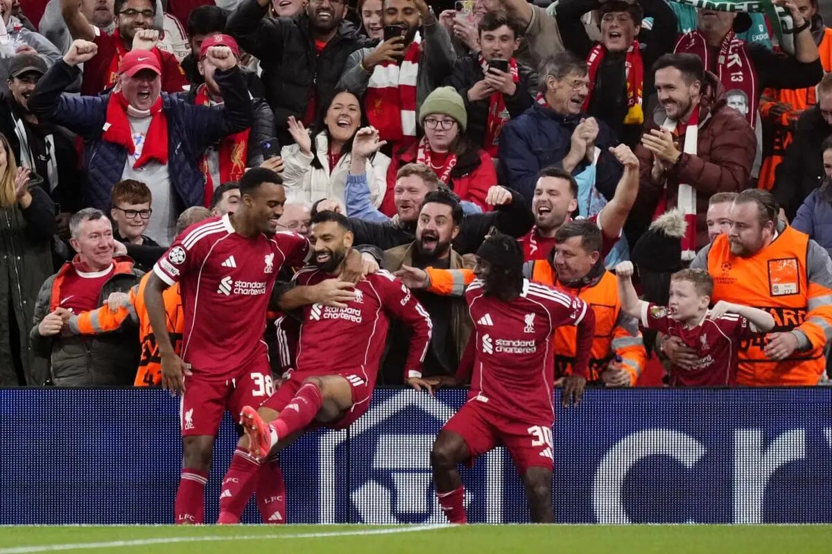 ویدیو: گل دوم لیورپول به برایتون توسط اکتیکه