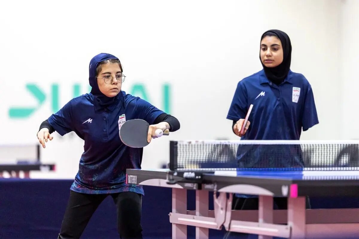 ۲ مدال برنز برای تیمهای دوبل دختران و پسران ایران