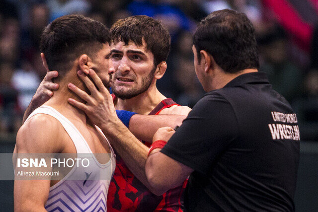 مرحله نهایی لیگ برتر کشتی آزاد/ روسیه ۷ - ایران صفر!