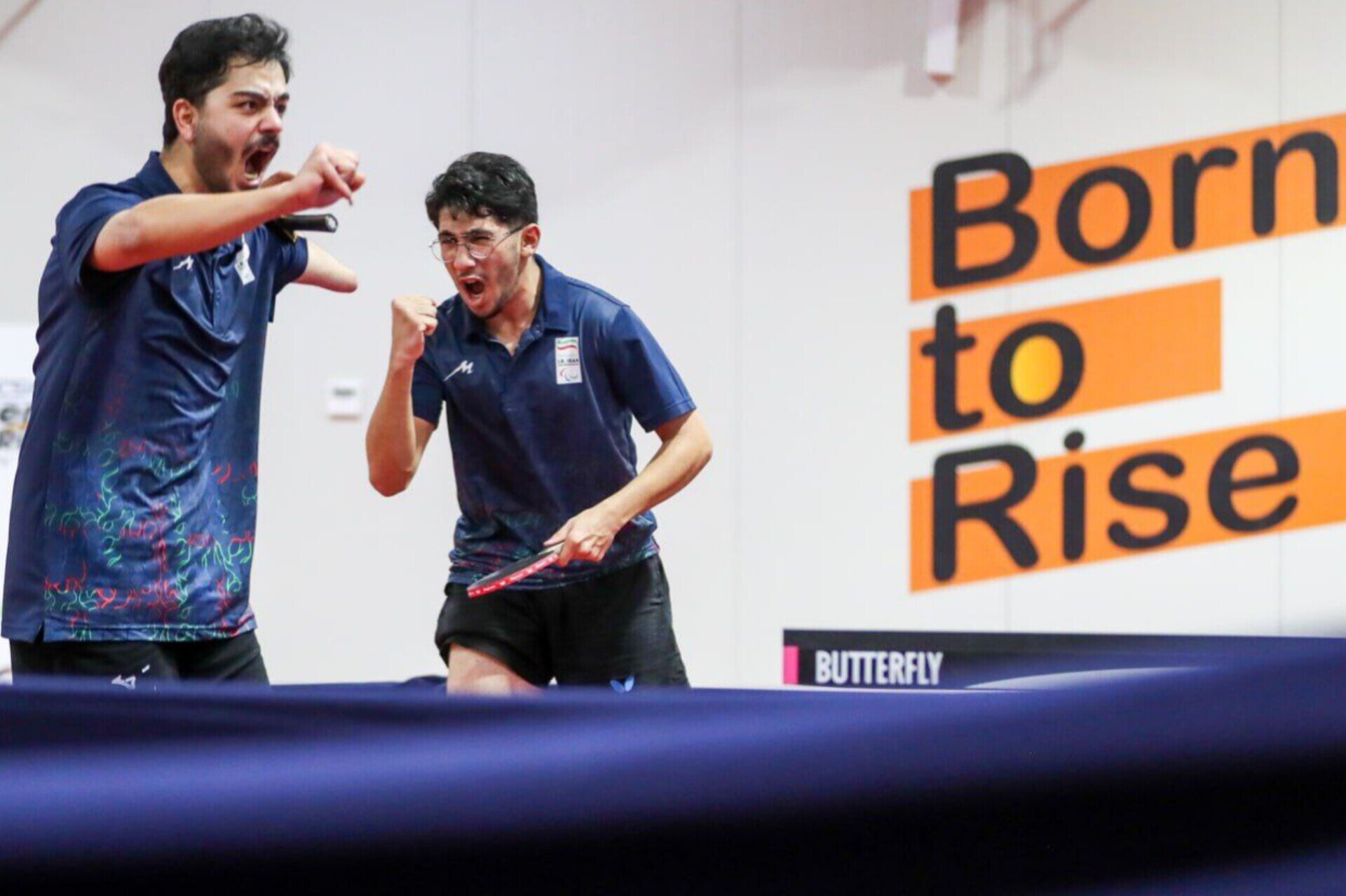 هتریک طلای پاراتنیس روی میز با قهرمانی تیم دوبل پسران