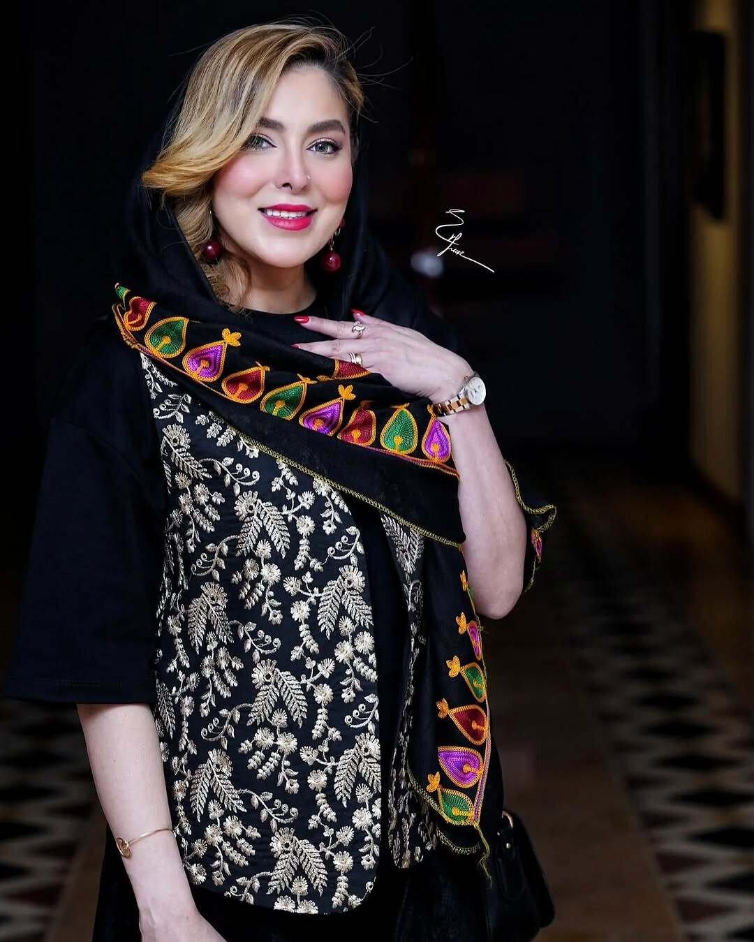 چهره ها/ بازیگر «شاهگوش» با یک استایل هنریِ چشمگیر دیده شد