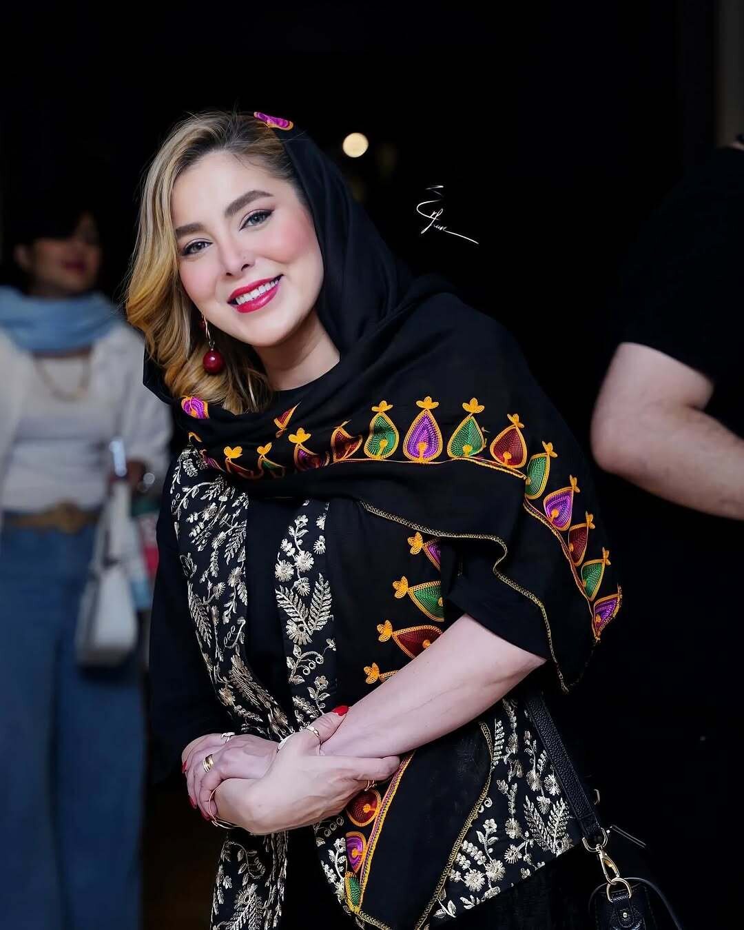 چهره ها/ بازیگر «شاهگوش» با یک استایل هنریِ چشمگیر دیده شد