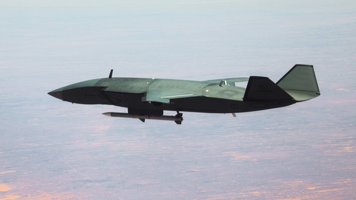 شبح خفاش یا پهپاد رادارگریز بوئینگ MQ-28A شلیک کرد