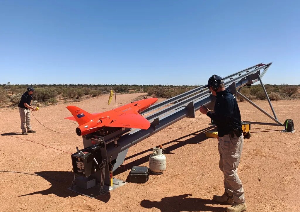 شبح خفاش یا پهپاد رادارگریز بوئینگ MQ-28A شلیک کرد