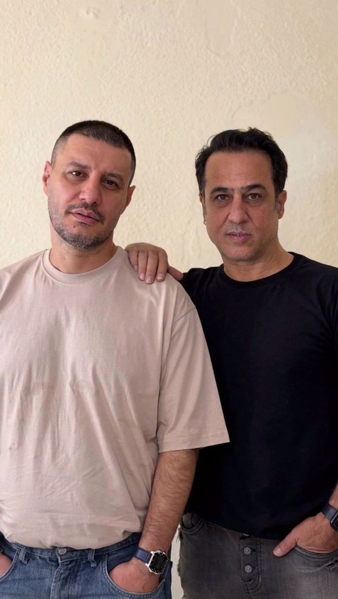 چهره ها/ جواد عزتی و رامین راستاد در پشت‌صحنه سریال «وحشی۲»