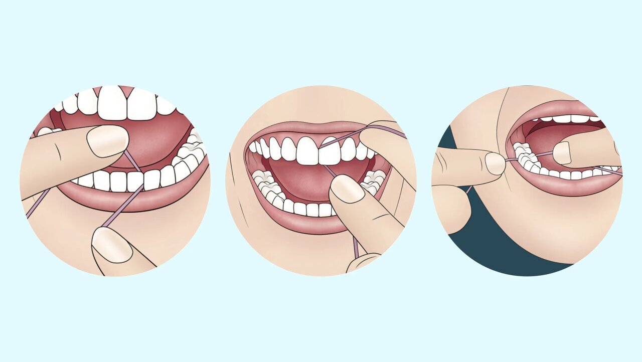 صبح‌ها نخ دندان بکشیم یا شب‌ها؟