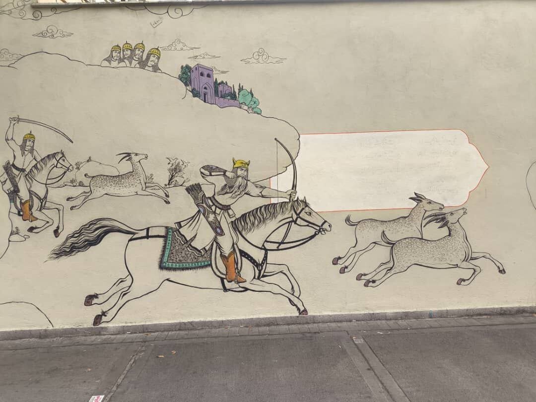 نقش قصه های شاهنامه رنگ نو گرفت+ تصاویر