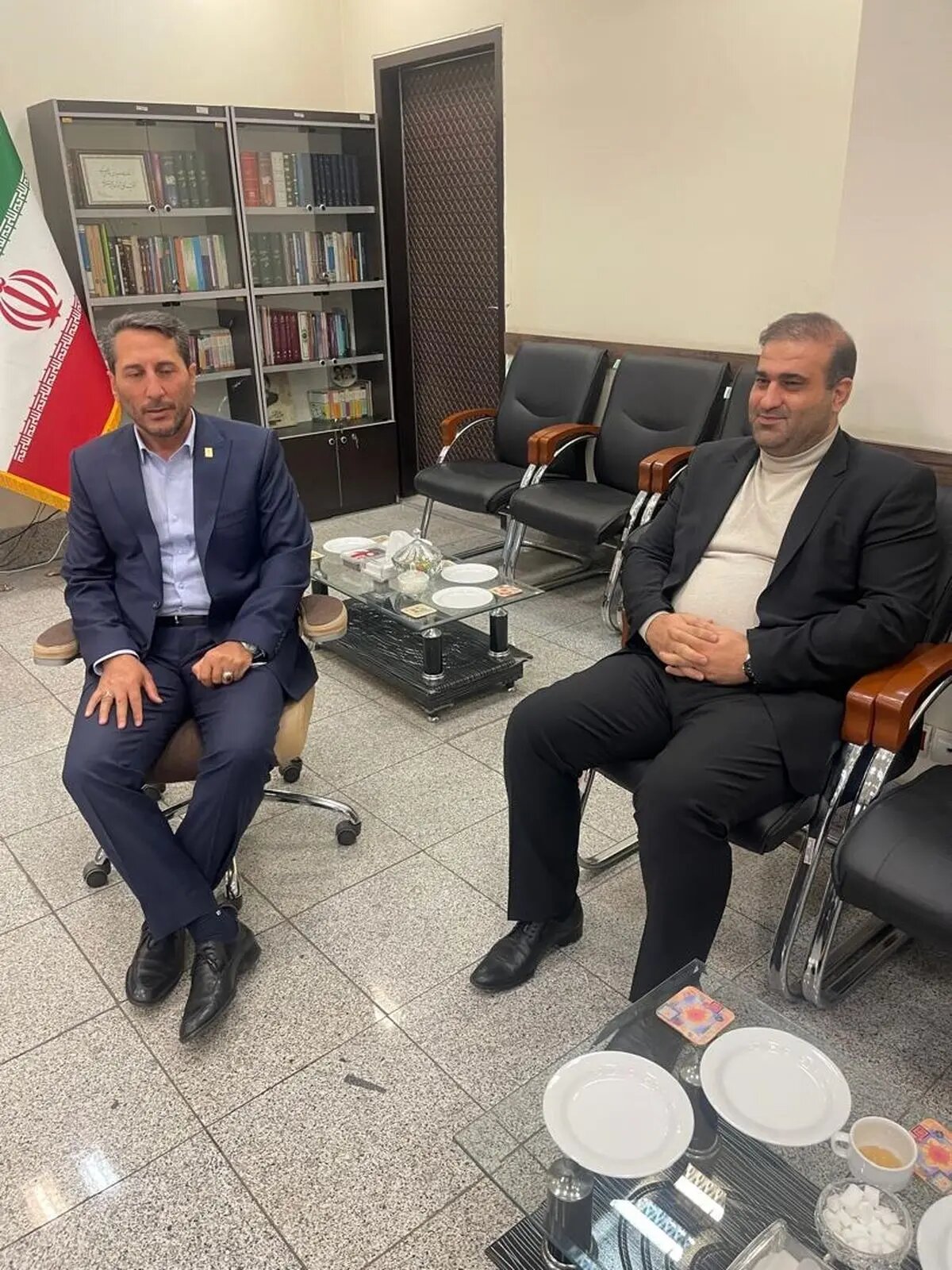 دیدار مدیرعامل سازمان منطقه آزاد ارس با دادستان جدید مرکز استان آذربایجان شرقی