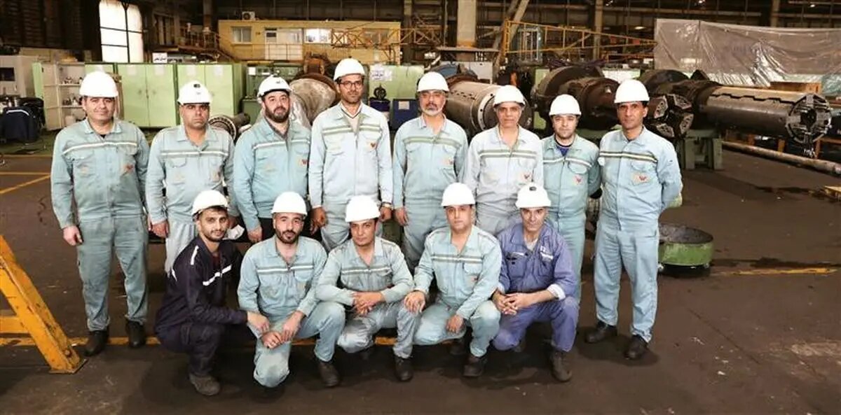 افزایش 25 درصدی بازدهی مندریلهای نورد گرم فولاد مبارکه