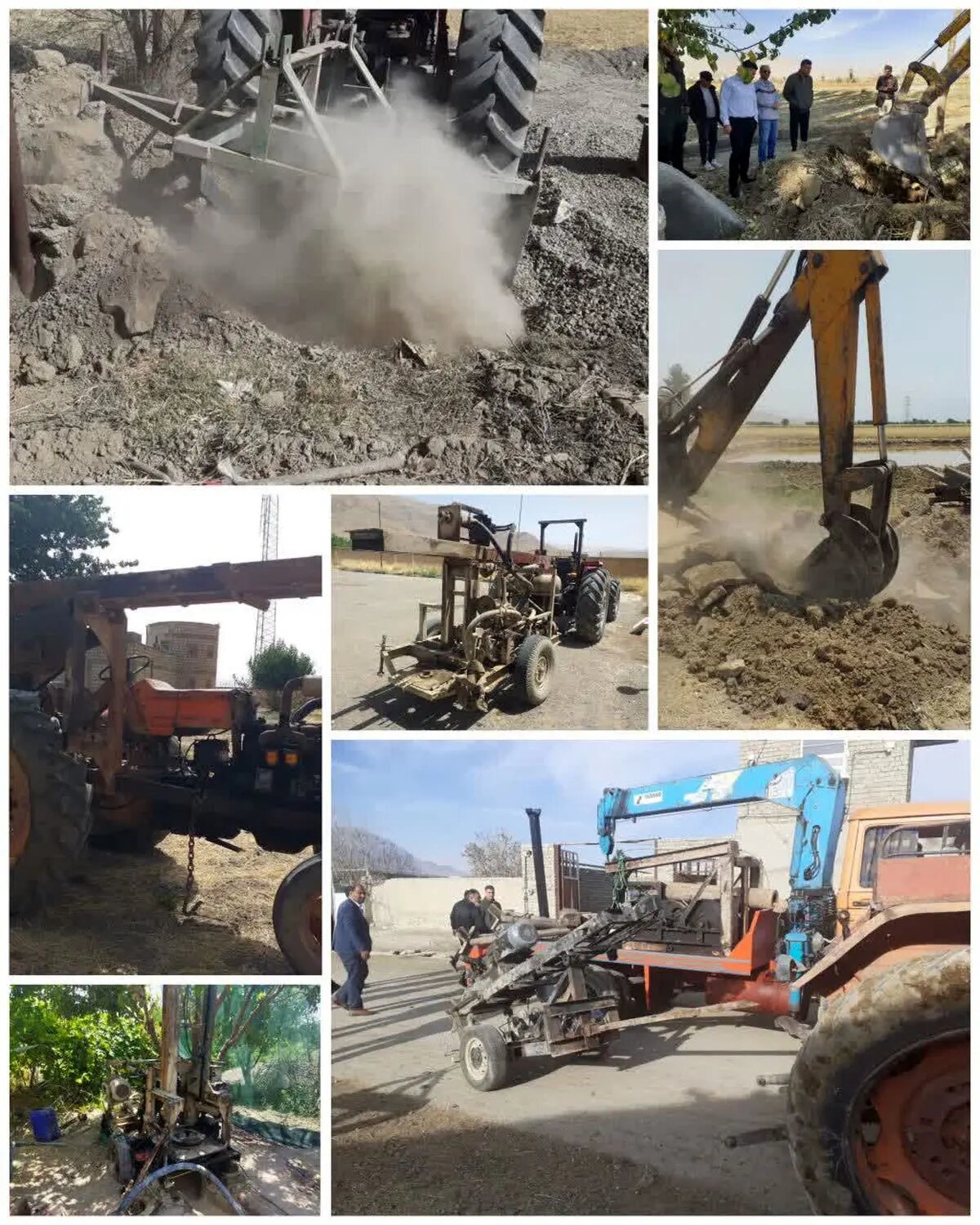 انسداد ۳۶ حلقه چاه غیر مجاز در توابع شهرستان دورود