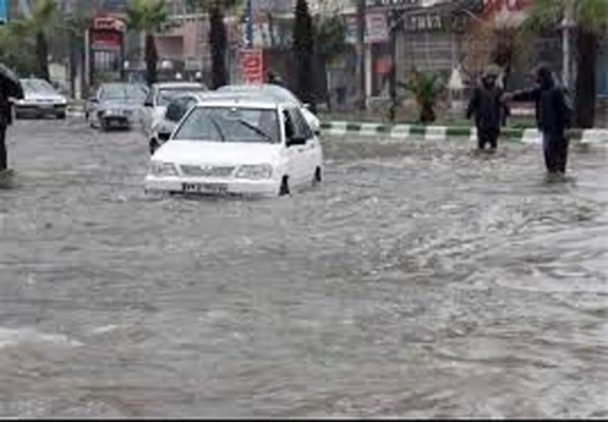 هشدار سطح نارنجی در مازندران؛ فعالیت سامانه بارشی و خطر آب‌گرفتگی