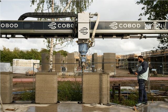 ساخت یک خوابگاه دانشجویی در هر روز با چاپگر ۳ بعدی