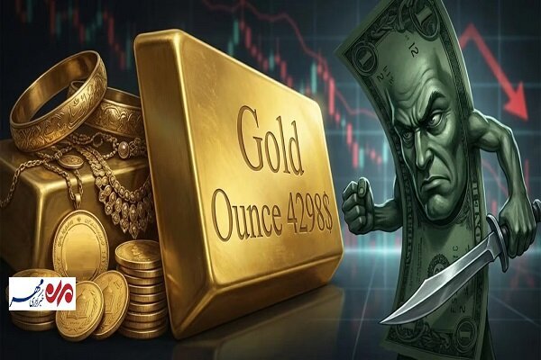 رگ قیمت طلا و سکه زیر تیغ دلار ۱۲۸ هزار تومانی؛ روند طلا کاهشی شد؟