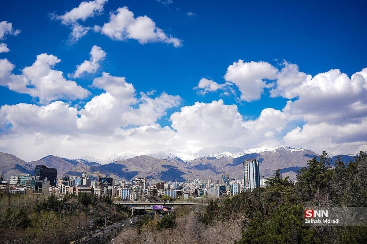 هوای تهران در وضعیت قابل قبول