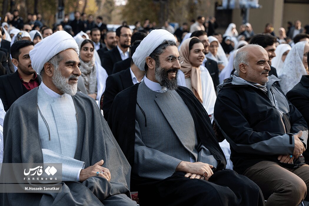 عکس/ مراسم ازدواج دانشجویی ۲۵۰ زوج دانشگاه تهران
