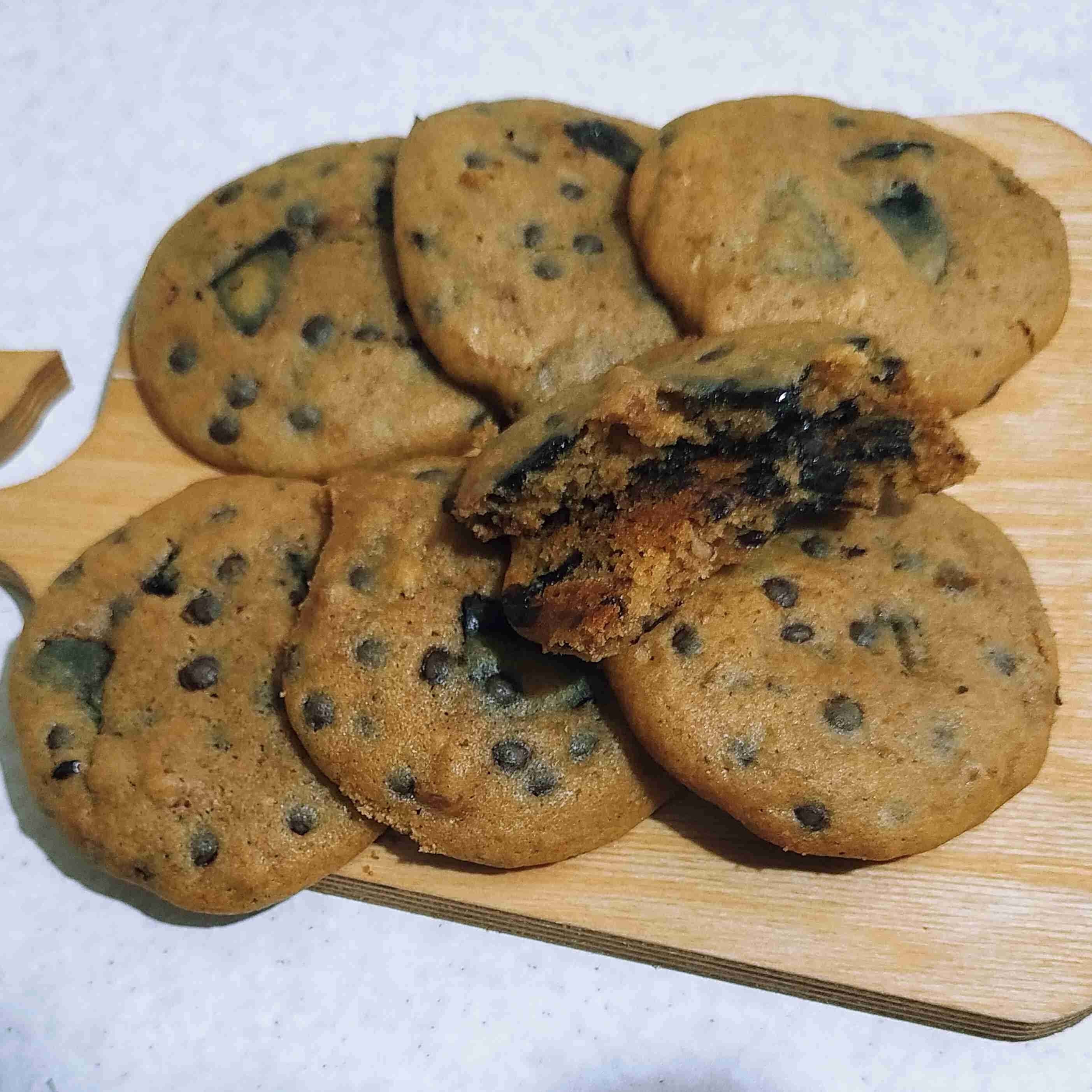 کوکی  با مغزی شکلات😋🍪🍫