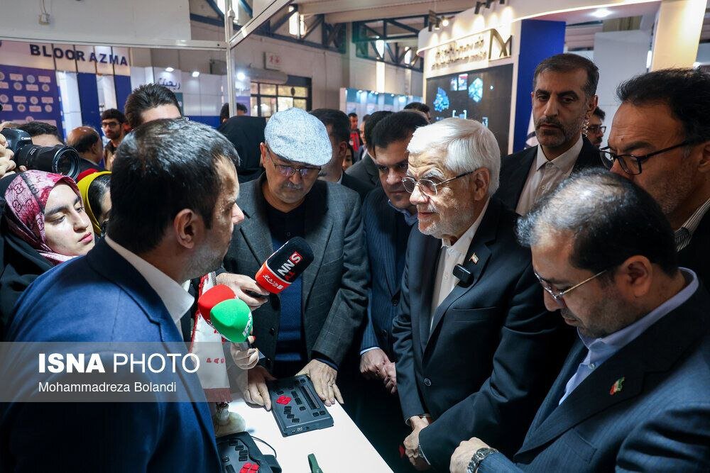 بازدید معاون اول رییس جمهور از نمایشگاه «ایران ساخت»