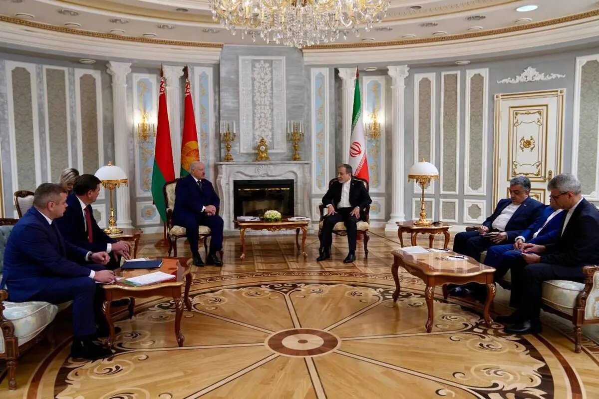 عراقچی با رئیس جمهور بلاروس دیدار کرد