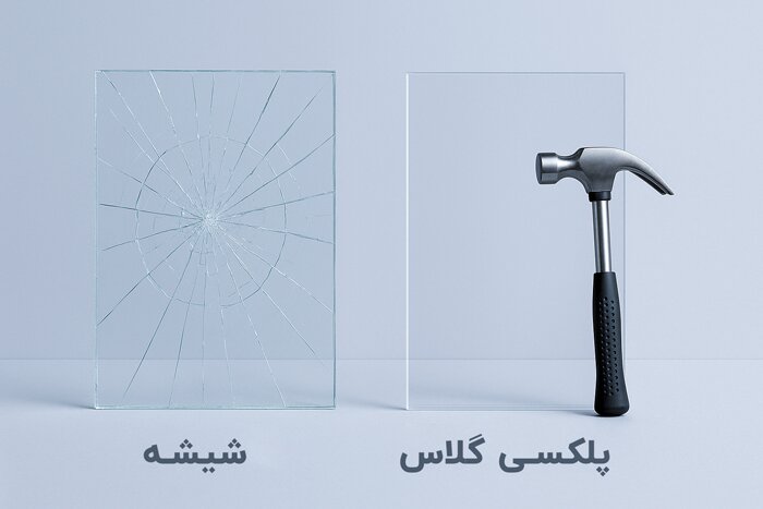 پلکسی گلاس چیست و چرا جایگزین شیشه شده است؟