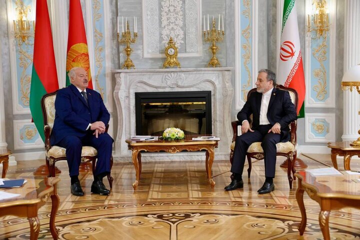 عراقچی با رئیس جمهور بلاروس دیدار کرد