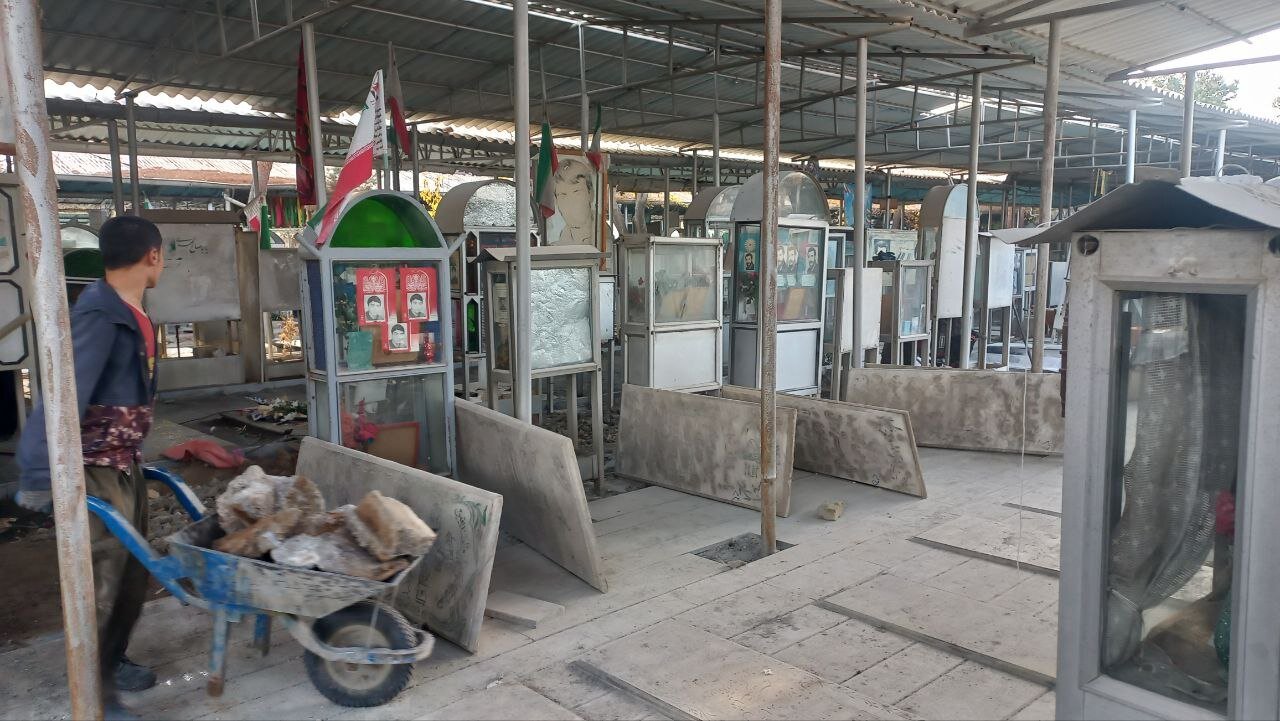 هویت گلزار شهدا زیر تیغ بهسازی شتابزده / قواعد میراث فرهنگی کجاست؟