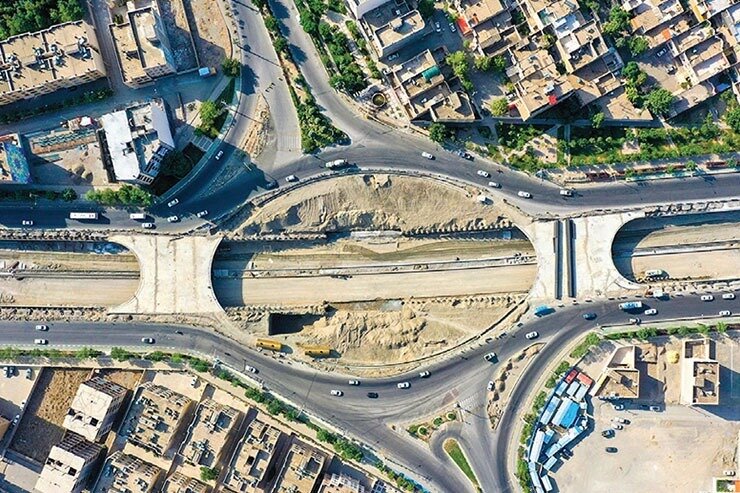 تقاطع غیرهمسطح خلیج فارس و پارک ایران گرمدره تا پایان سال به بهره‌برداری می‌رسد