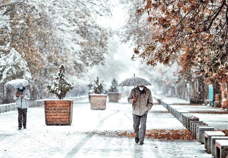 باران و برف مهمان روز‌های آینده اردبیل