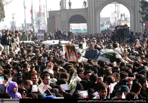تصاویری به یادماندنی از سفر مقام معظم رهبری به قزوین