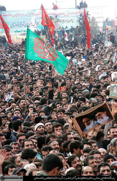 تصاویری به یادماندنی از سفر مقام معظم رهبری به قزوین