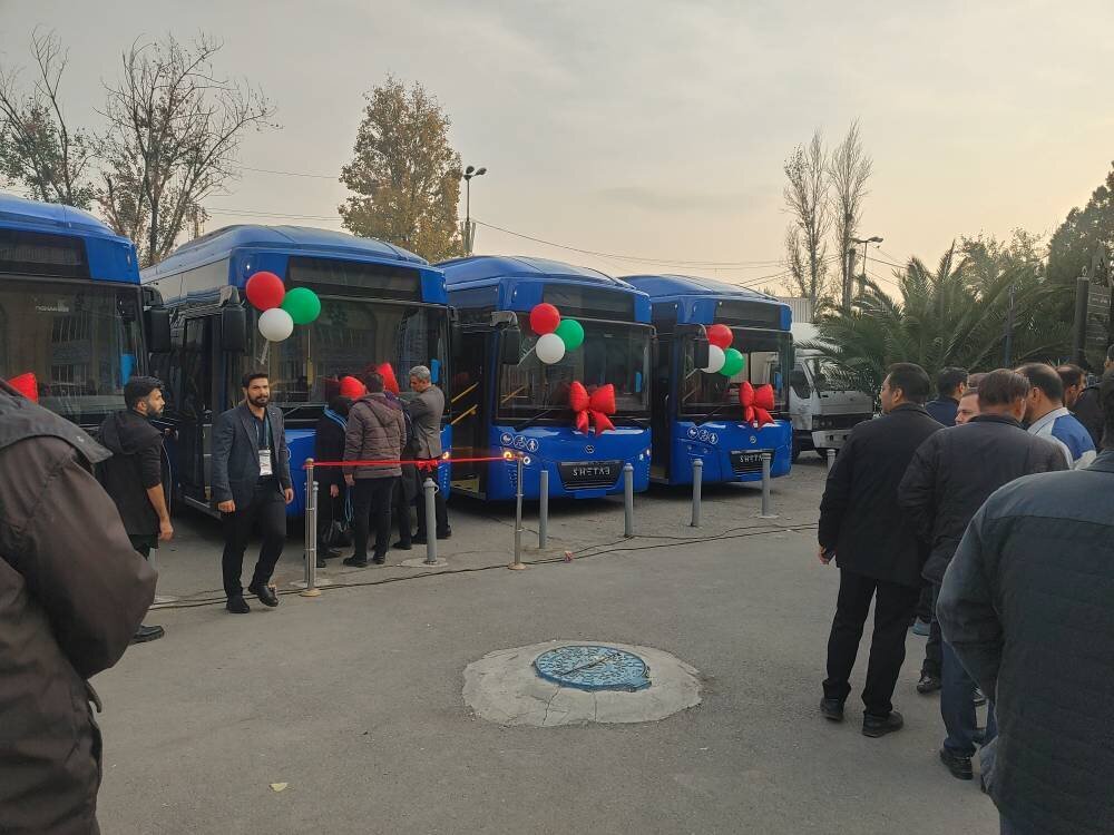 بیش از ۱۰۰۰دستگاه اتوبوس جدید وارد ناوگان پایتخت می شود