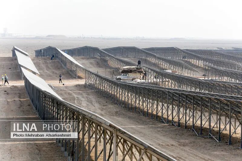 گزارش تصویری/ نیروگاه ۶۳ مگاواتی شهرک صنعتی شمس آباد