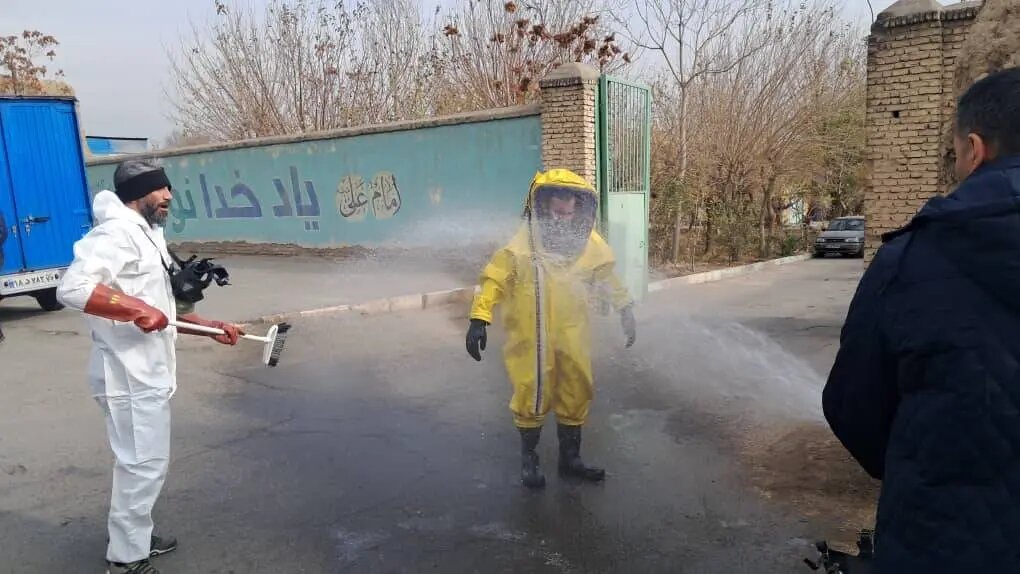 نشت گاز آمونیاک در کارخانهای در بزرگراه بعثت