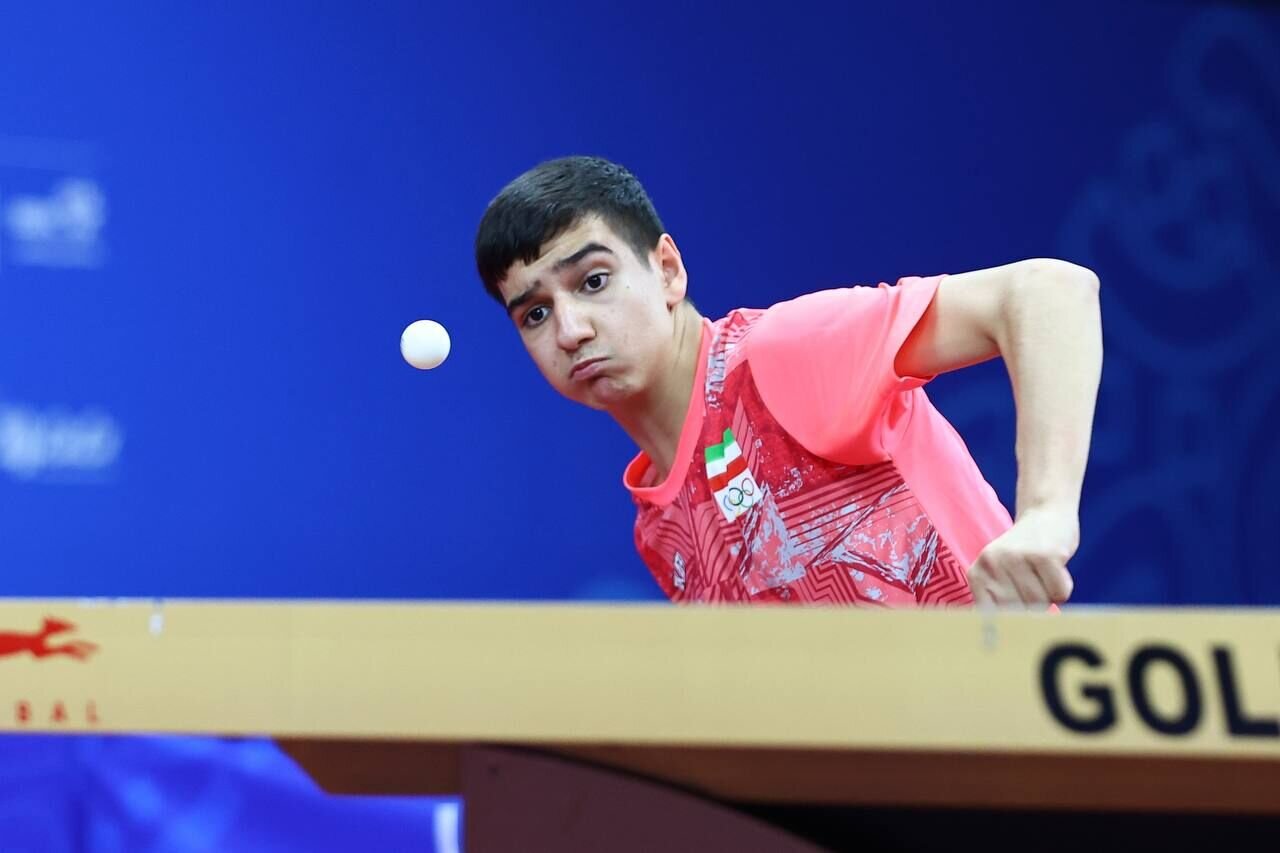 صعود چهار پلهای نابغه تنیس روی میز ایران در ردهبندی جهانی