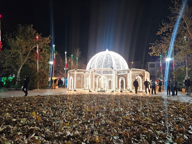 بهرهبرداری از گنبد و پردیس نوری بوستان ملت