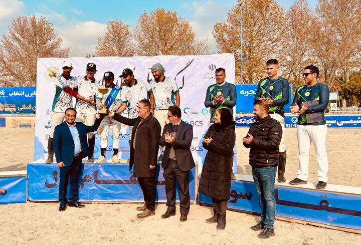 تیم چوگان بسپار شیمی سپیدان قهرمان هفته هجدهم لیگ ملی شد