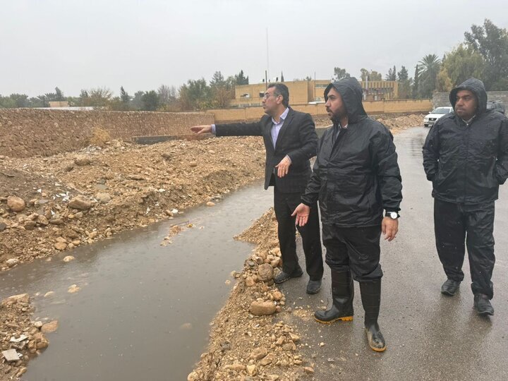 مطهرنیا: شرایط جهرم پس از بارشها کاملاً تحت کنترل است