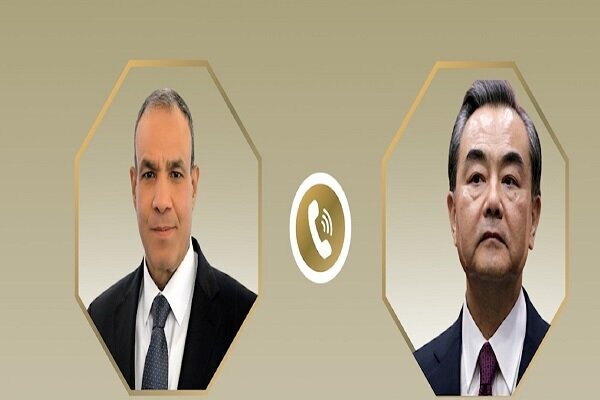 رایزنی تلفنی وزیران خارجه چین و مصر