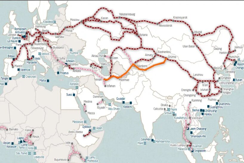 آیا کریدور ریلی ایران -چین فعال میشود؟
