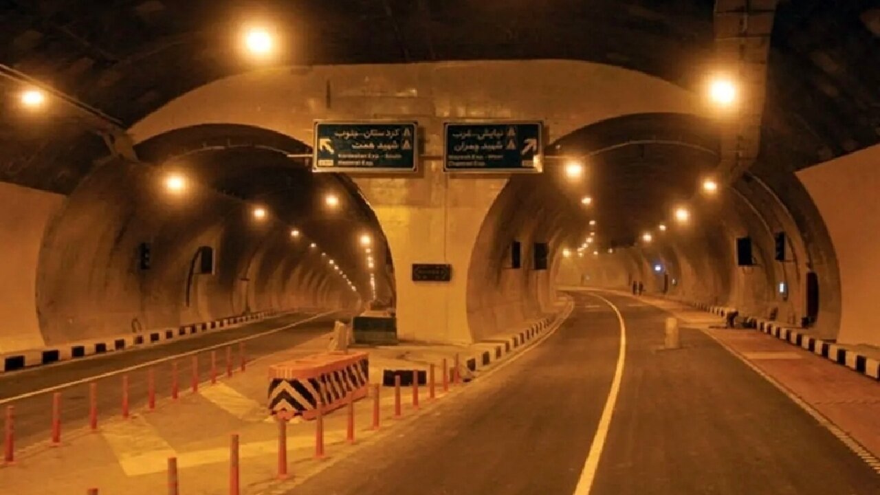 هر دو مسیر تونل نیایش و باند جنوبی تونل رسالت امشب مسدود است