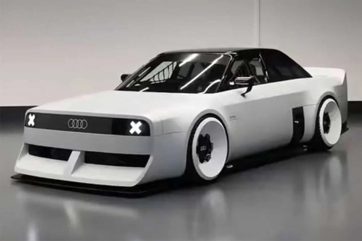 جشن پنجاه‌سالگی موتور پنج سیلندر آئودی با کانسپت جذاب و خاطره‌انگیز