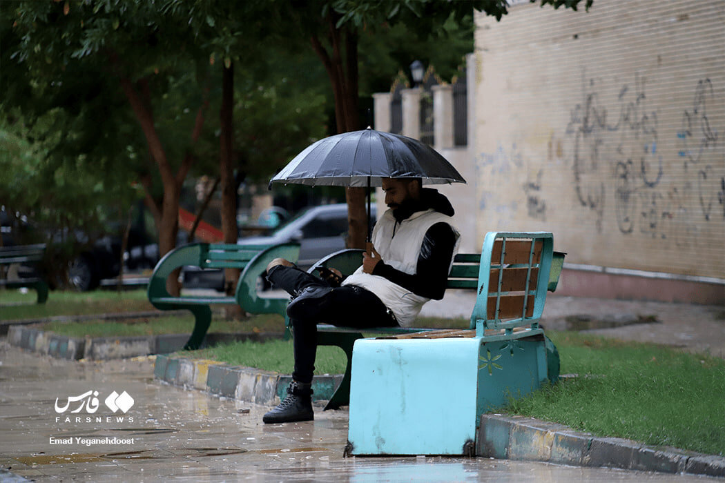 بندرعباس با باران جان گرفت!