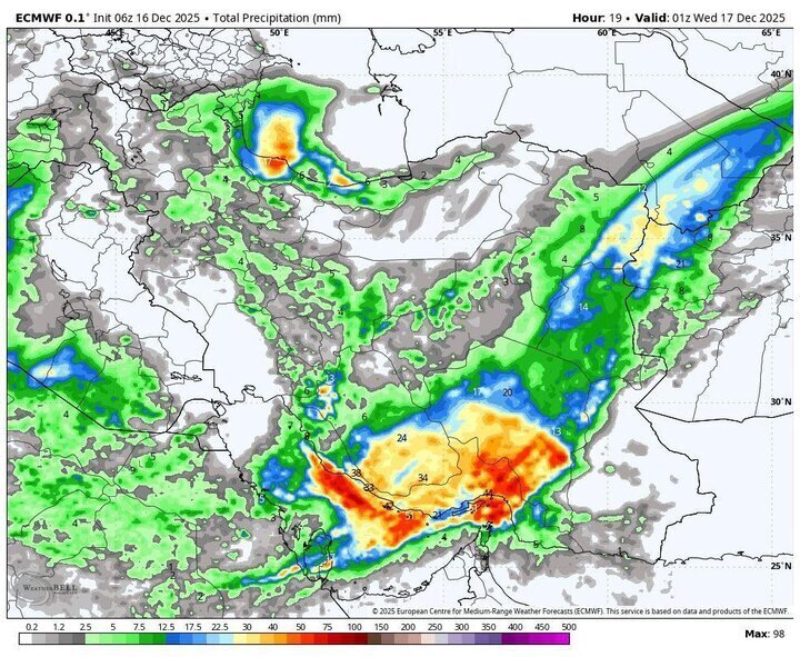ایران یخ می‌زند | بارش برف و باران همچنان ادامه دارد