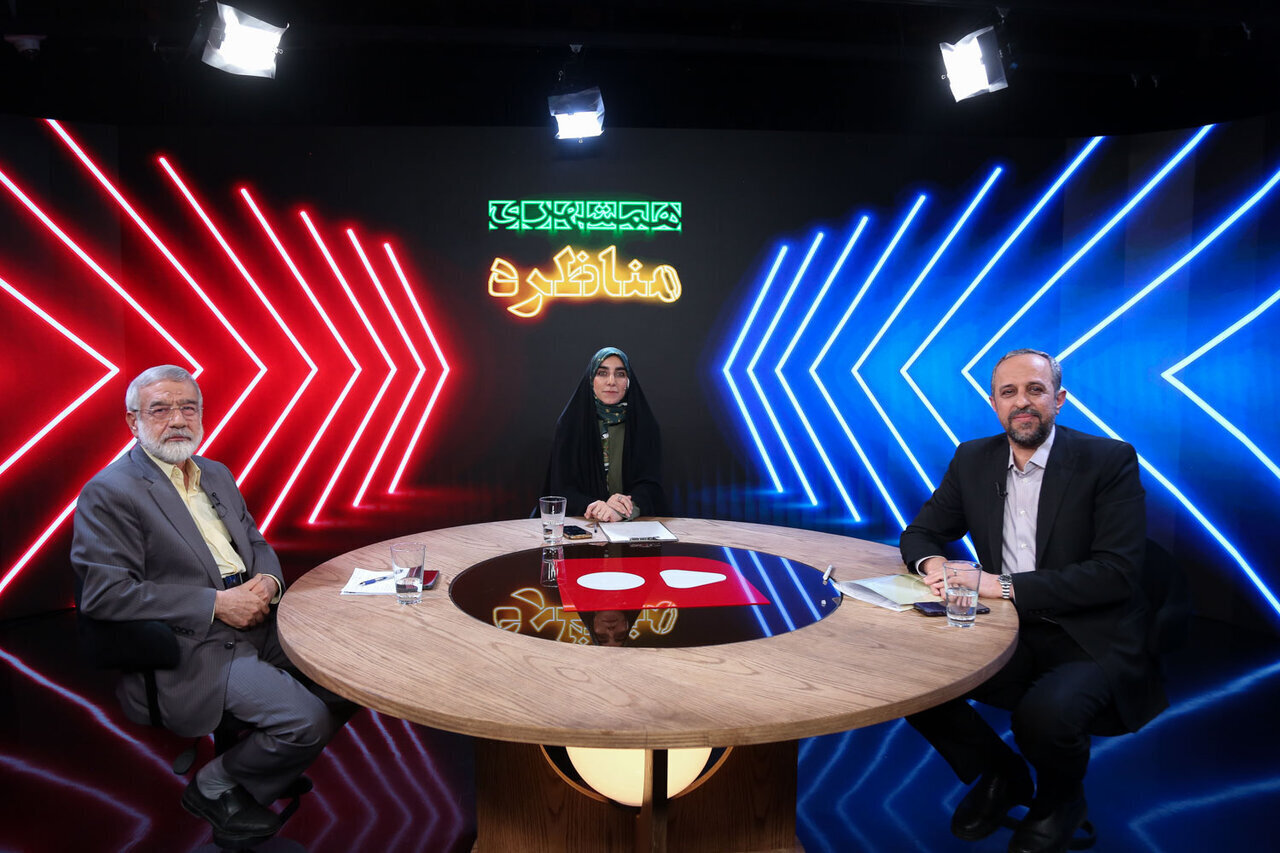 مناظره قانون حجاب | دستیار قالیباف: میخواهند قالیباف را بزنند، جلوی مجلس تحصن میگذارند | غضنفری: بیحجاب را باید نقره داغ کرد